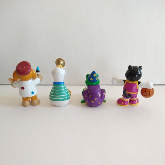 *SOLD* Ganz Webkinz Lot of 4 Loose Figurines Dog, Googles Goose, Frog, Cat - Picture 4 of 6